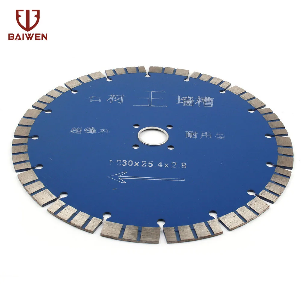 

9" 230mm Super Thin Diamond Saw Blade For Granite Marble Slab Rock Concrete Floor Tile and Masonry Dry Wet Cutting Disc