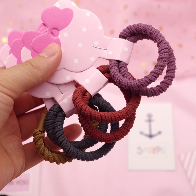 2 шт./компл. корейский Modis Девушки эластичные аксессуары для волос Scrunchie женские