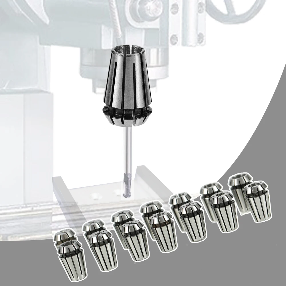 ER20 13 шт набор метрических CNC Workholding Гравировальный фрезерный токарный инструмент