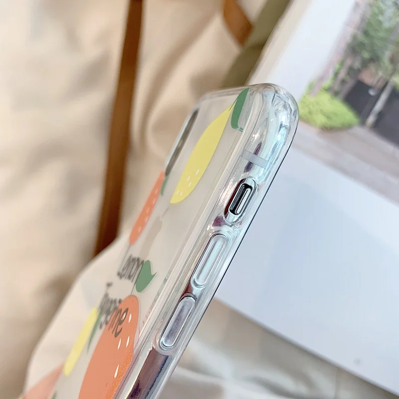 STROLLIFE прекрасные фрукты чехол для телефона IPhone XS Max XR клубника оранжевая крышка 6X7
