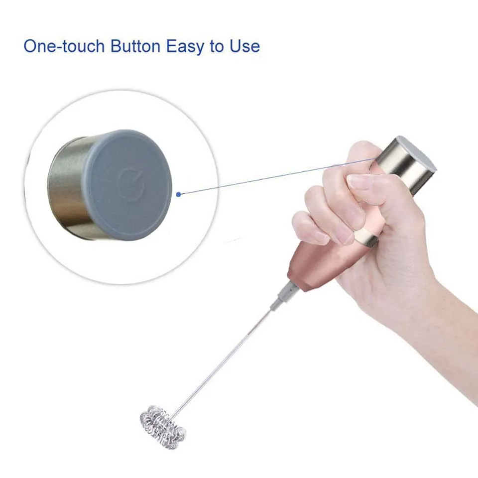 Фотосмеситель Электрический взбиватель для яиц пенообразователь мини ручная