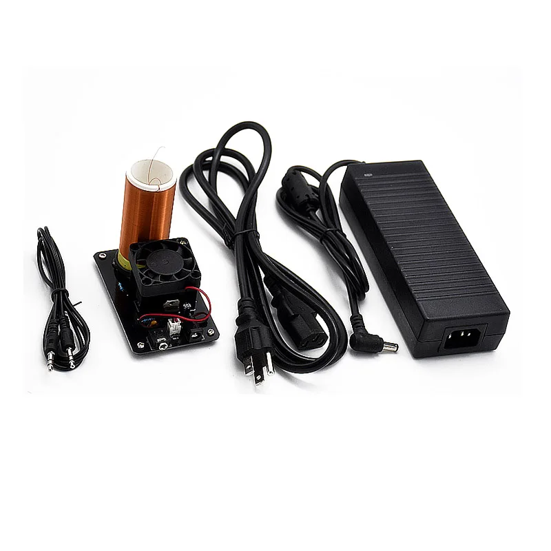 IG-Music Tesla Coil Plasma Loudspeaker w/ Power Adapter Wireless Transmission V8D5 US Plug | Электроника