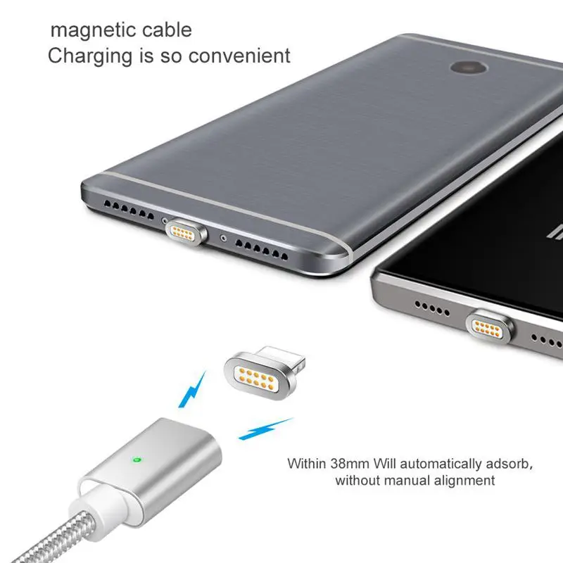 Магнитный зарядный кабель Sindvor для iPhone 5 5s 6 6s 7 8 Plus X телефонов быстрая зарядка