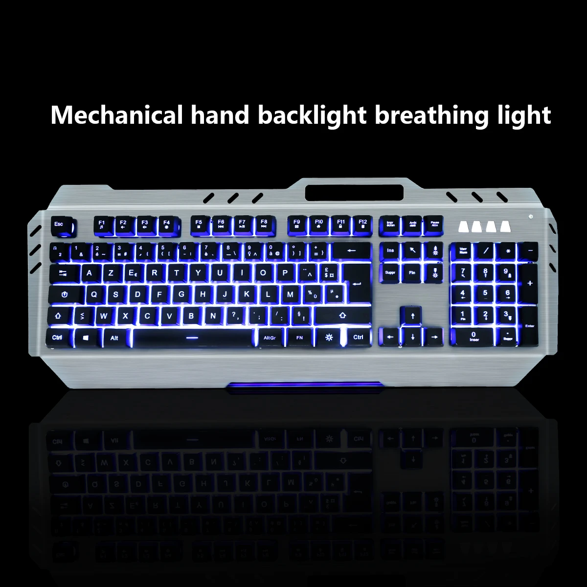 USB игровая клавиатура SY021 RGB Проводная Механическая светящаяся с подсветкой