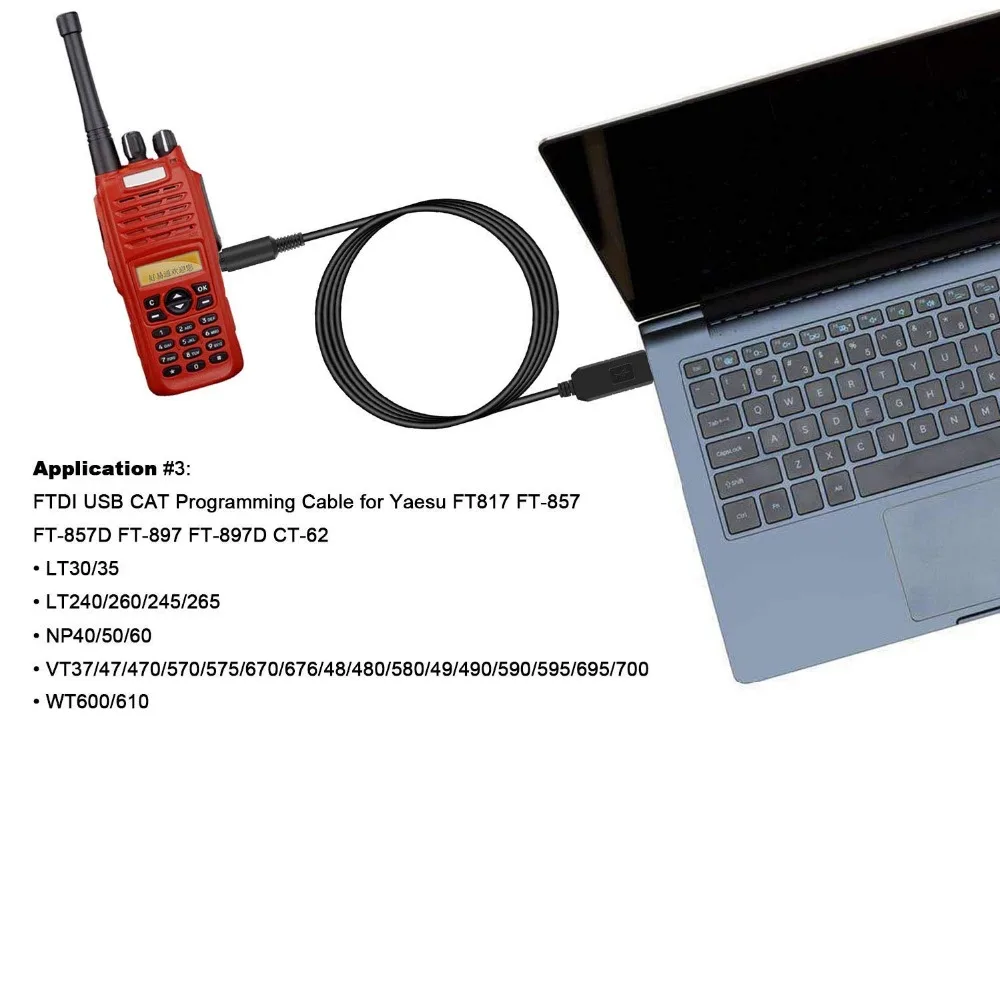 FTDI FT232RL USB кабель для кошек и программирования Yaesu FT 100 817 857 897 эквивалент на