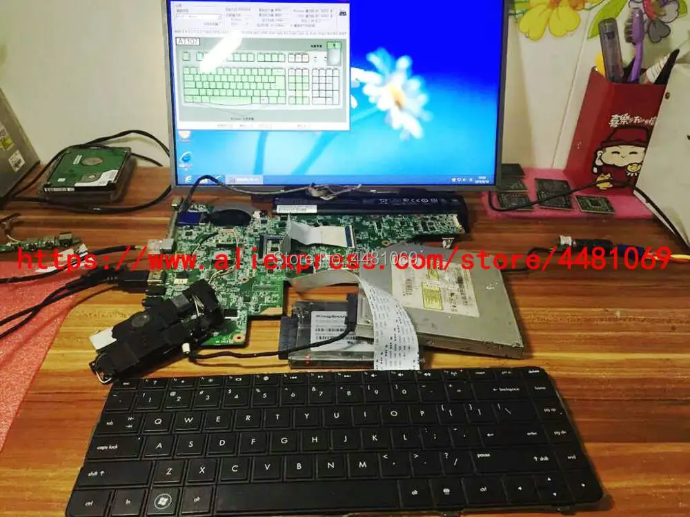 Материнская плата 646177-001 для ноутбука HP 2000 CQ43 CQ57 CQ43-210TU CQ43-303TU CQ57-405TX CQ57-308TULaptop HM65 DDR3