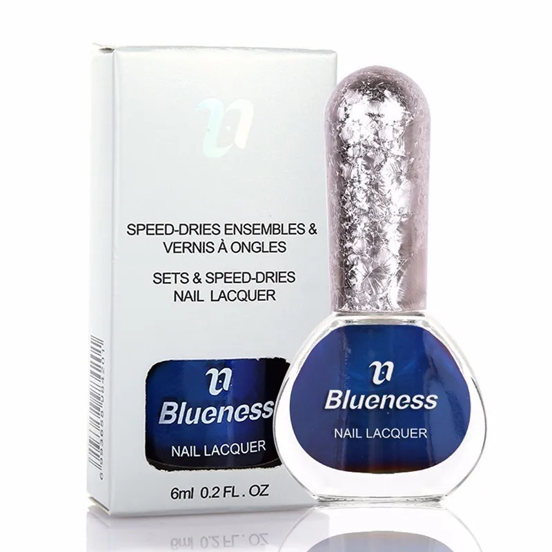 Blueness 1 бутылка 6 мл Волшебная звезда серия голографический лак для ногтей гель