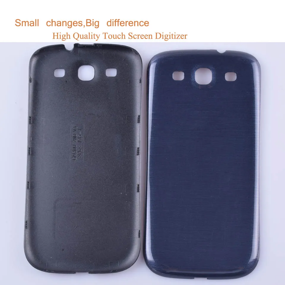10 шт./лот для Samsung Galaxy S3 i9300 S 3 III 9300 I9305 Крышка батарейного отсека задняя крышка