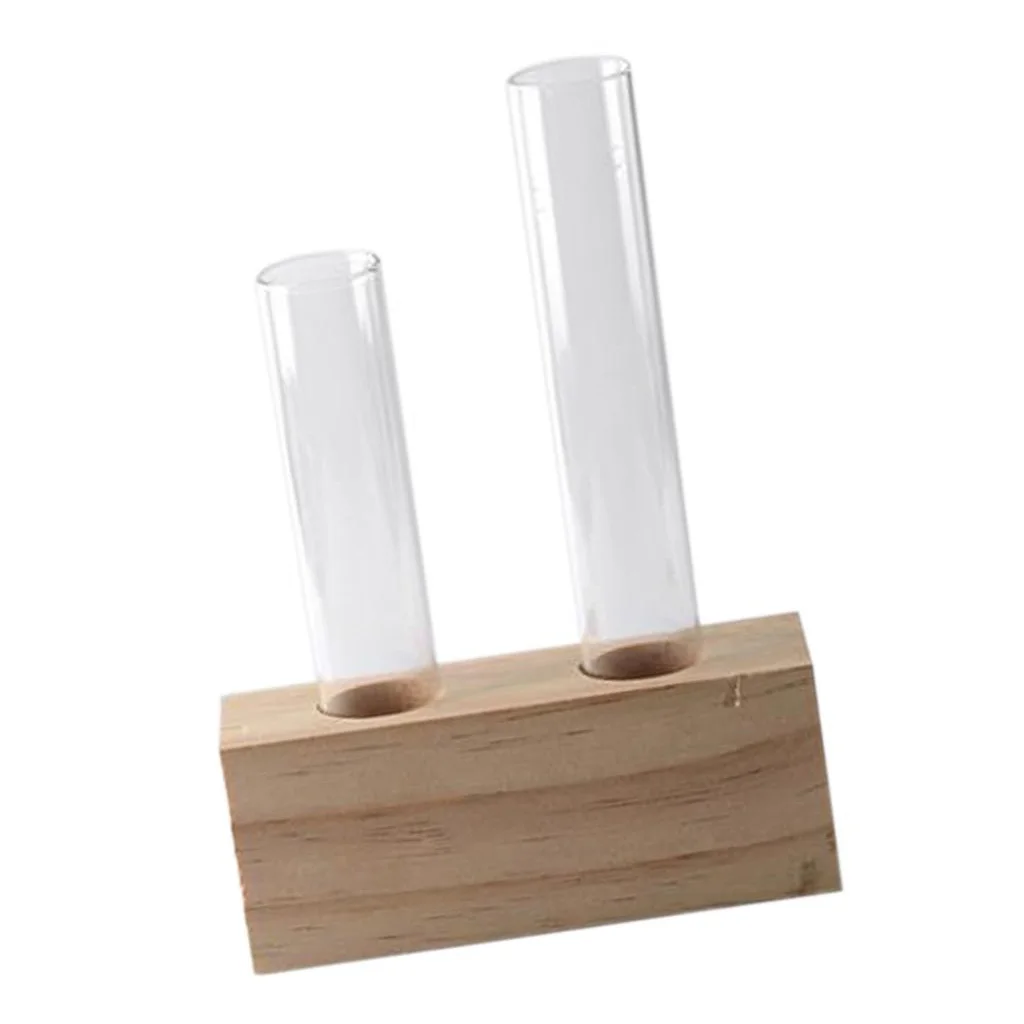 Прозрачная стеклянная пробирка LUDA ваза цветочные растения гидропонный