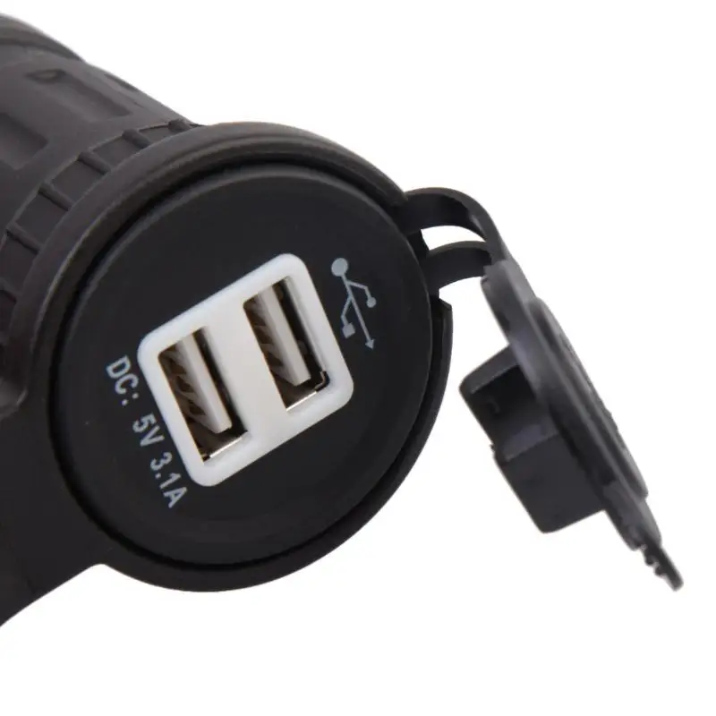 Зарядное устройство для мотоцикла 12 24 В С USB портом|Зажигалка| |