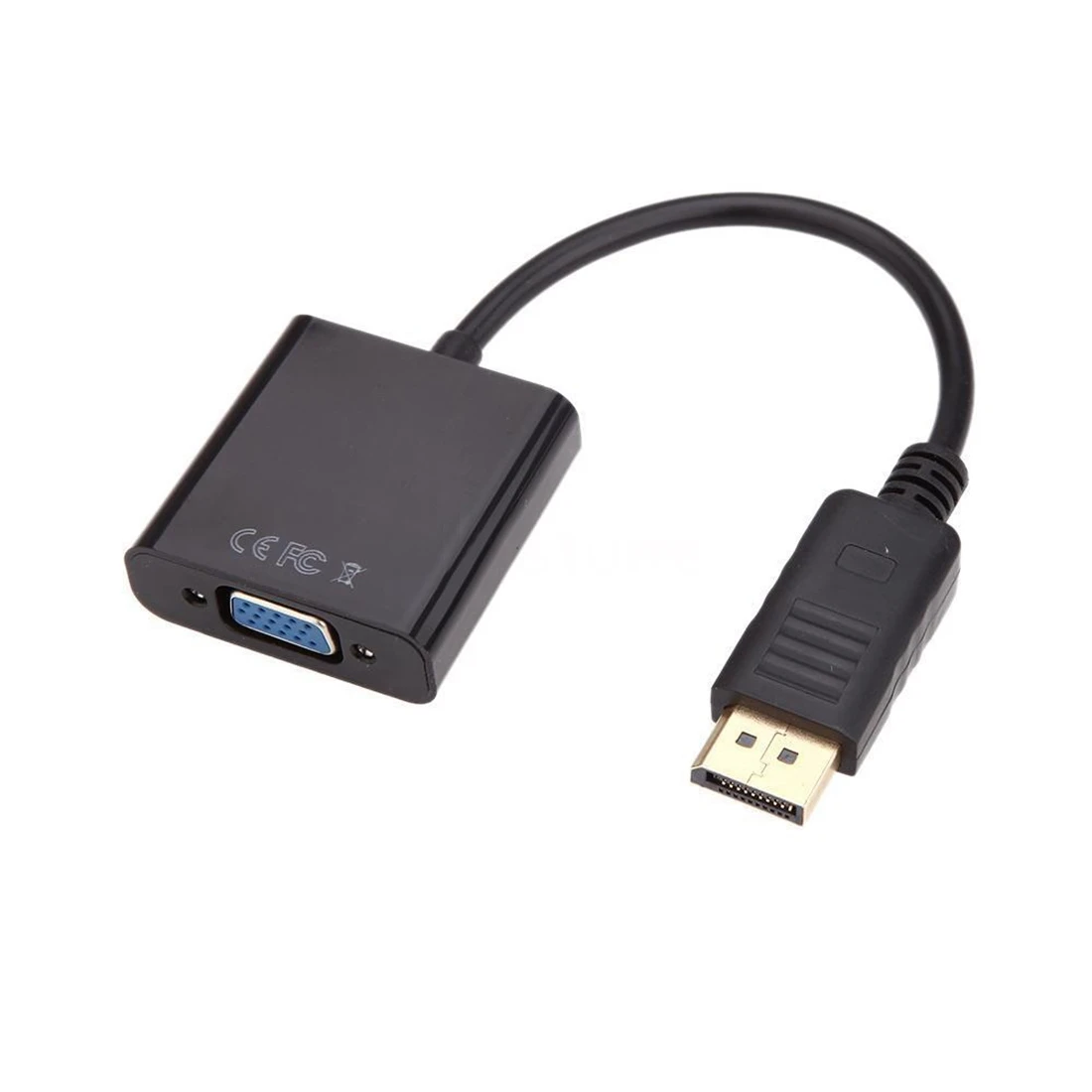 1080p DP DisplayPort папа-VGA Женский конвертер адаптер кабель в наличии | Электроника
