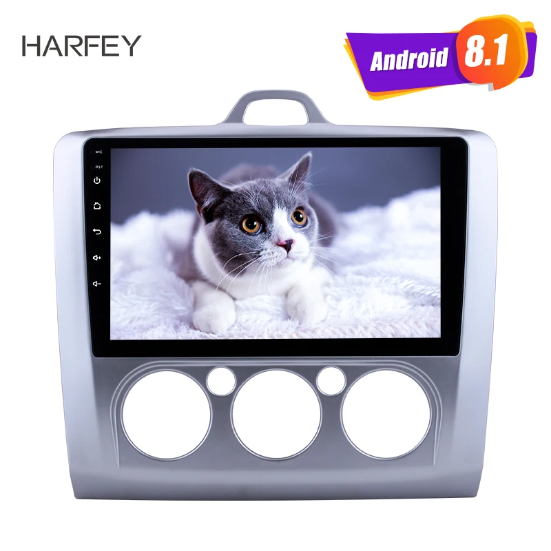Автомагнитола Harfey 9 дюймов стерео GPS Android 8 1 USB автомобильный мультимедийный плеер