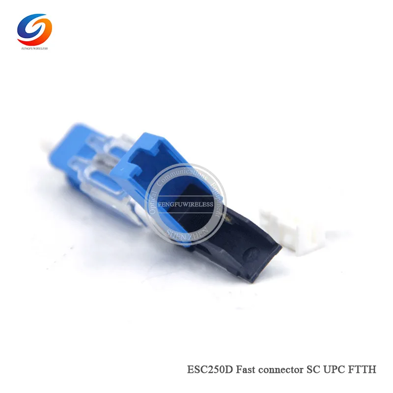 50 шт./лот ESC250D оптический патч корд FTTH волоконно разъем SC/UPC Волоконно соединитель