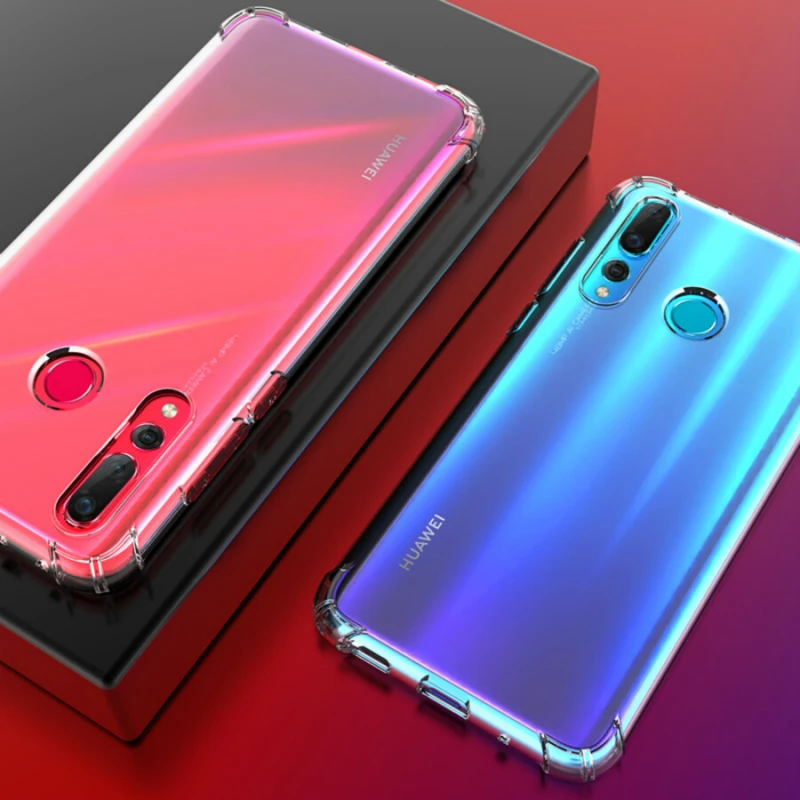 Clear TPU Case for Huawei On Honor 8A 8C 10 9Lite 6X 7X V20 P20 P30 lite Pro Nova3 3i 4 Y9 Y6 2018 Mate10 20Lite Shockproof |