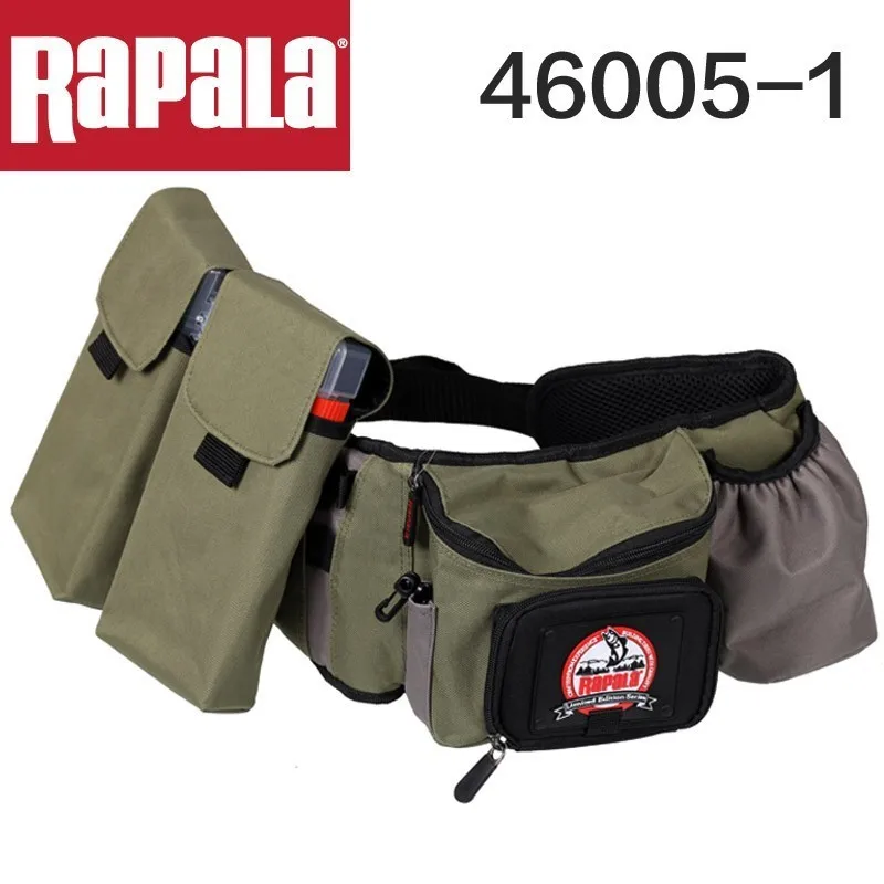 Набедренная сумка Rapala 46005 1 для рыбалки 76*15*8 см многофункциональная поясная с