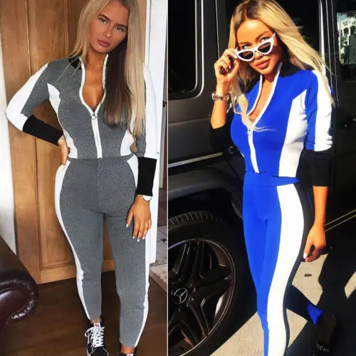 Женские спортивные костюмы размеры S XL 2 шт. женские модные спортивный костюм