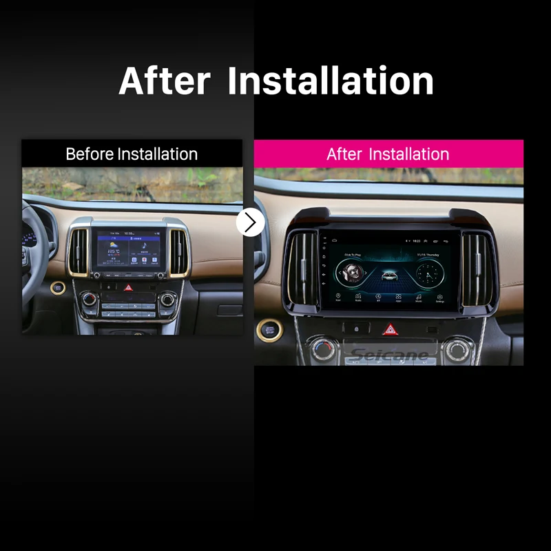Seicane 9 дюймовый мультимедийный плеер для Hyundai IX35 Android 8 1 HD сенсорный экран радио GPS