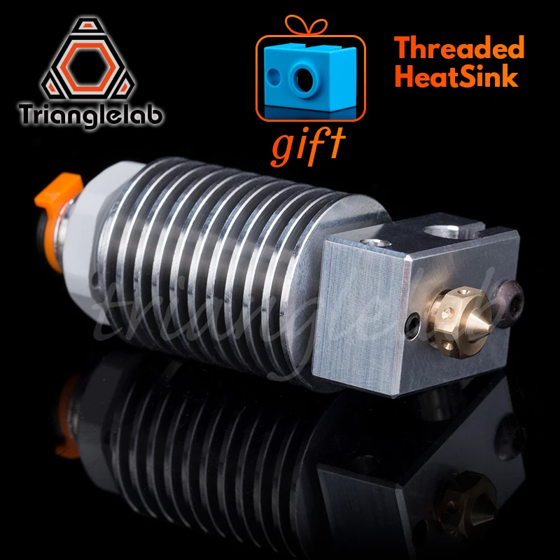 Теплоотвод V6 hotend с резьбой v6 удаленное управление принт Bowen j головное устройство