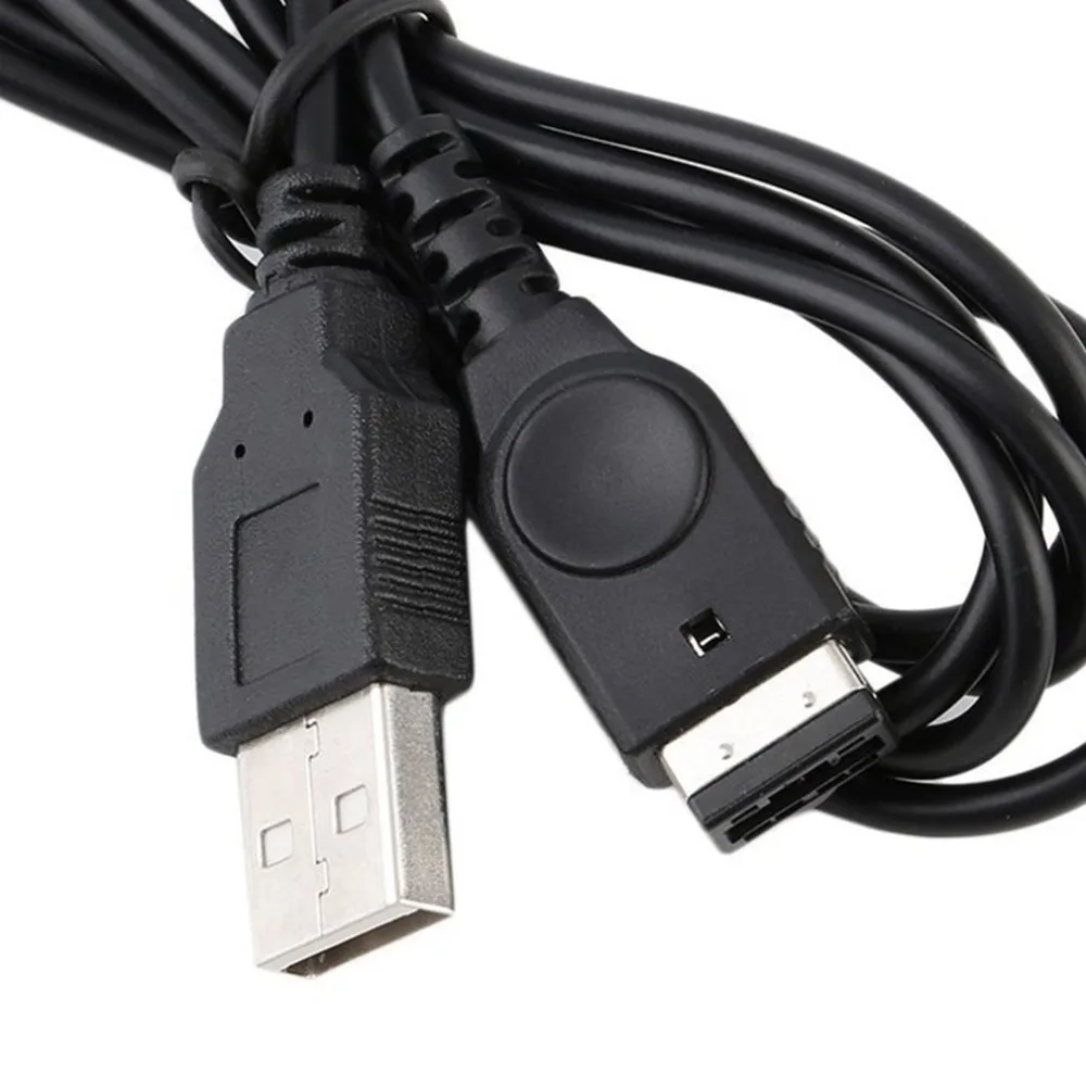 М 1 2 м зарядный кабель черный USB силовые шнуры и удлинители для nintendo Gameboy горячий