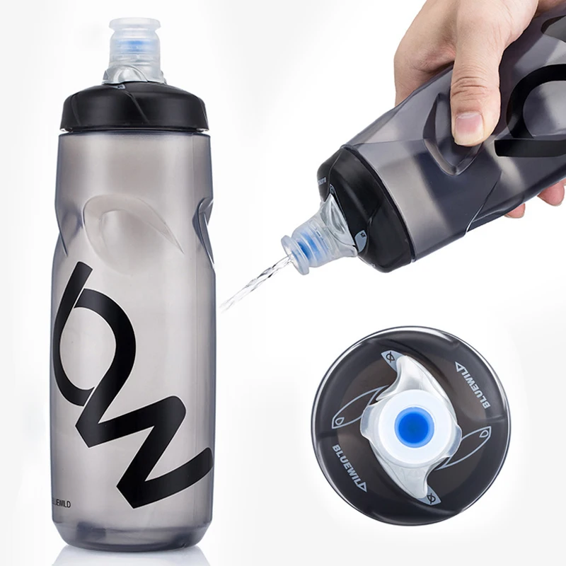 

Cycling Squeeze Water Bottle Leak-proof Bike Bicycle Sports Kettle Drinking Supply Outdoor Fitness Cup