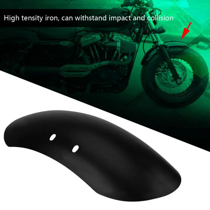 Короткое переднее крыло для мотоцикла Чехол Harley Forty Eight 48 XL1200X XL 1200 2010 2017 черные