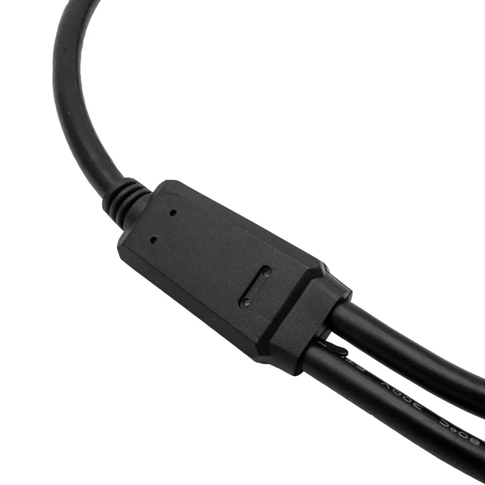 OBD2 OBDII 16 pin сплиттер диагностический инструмент адаптер папа к двойному гнезду Y