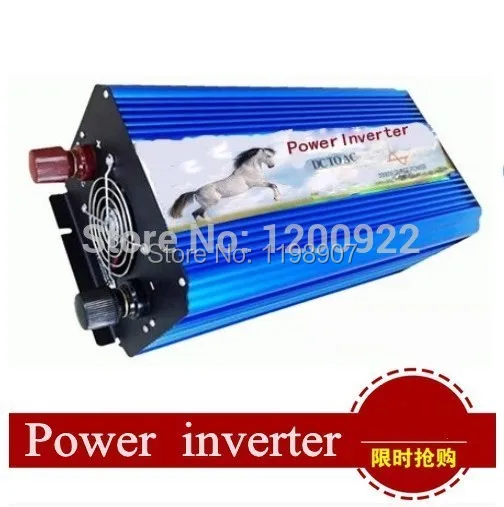 Инвертор солнечной панели inverseur de panneau solaire 3000 Вт пик 6000 Чистая синусоида