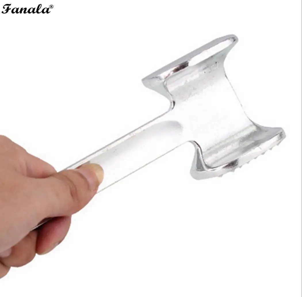 Двухсторонний алюминиевый сплав свободные тендерайзеры молоток для мяса