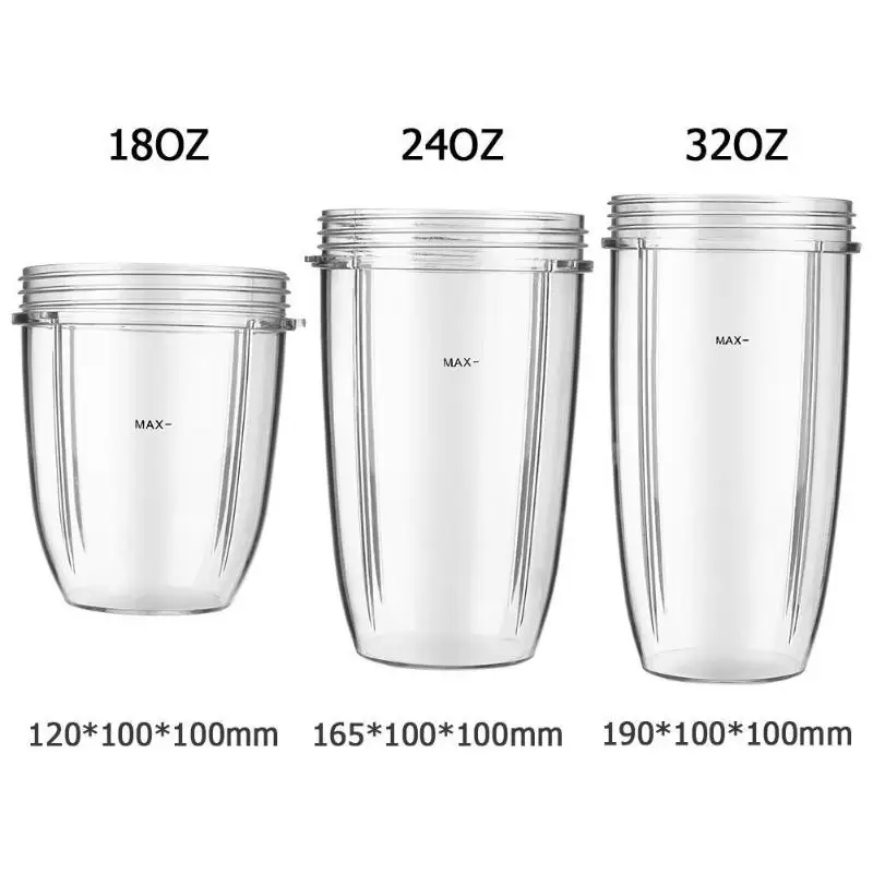 Большая универсальная Замена для блендера Nutribullet запчасти соковыжималки чашки
