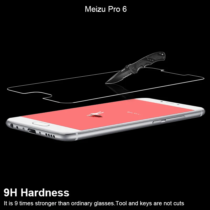 JRZ закаленное стекло 5 2 'для Meizu Pro 6 защитная пленка для экрана замена телефона