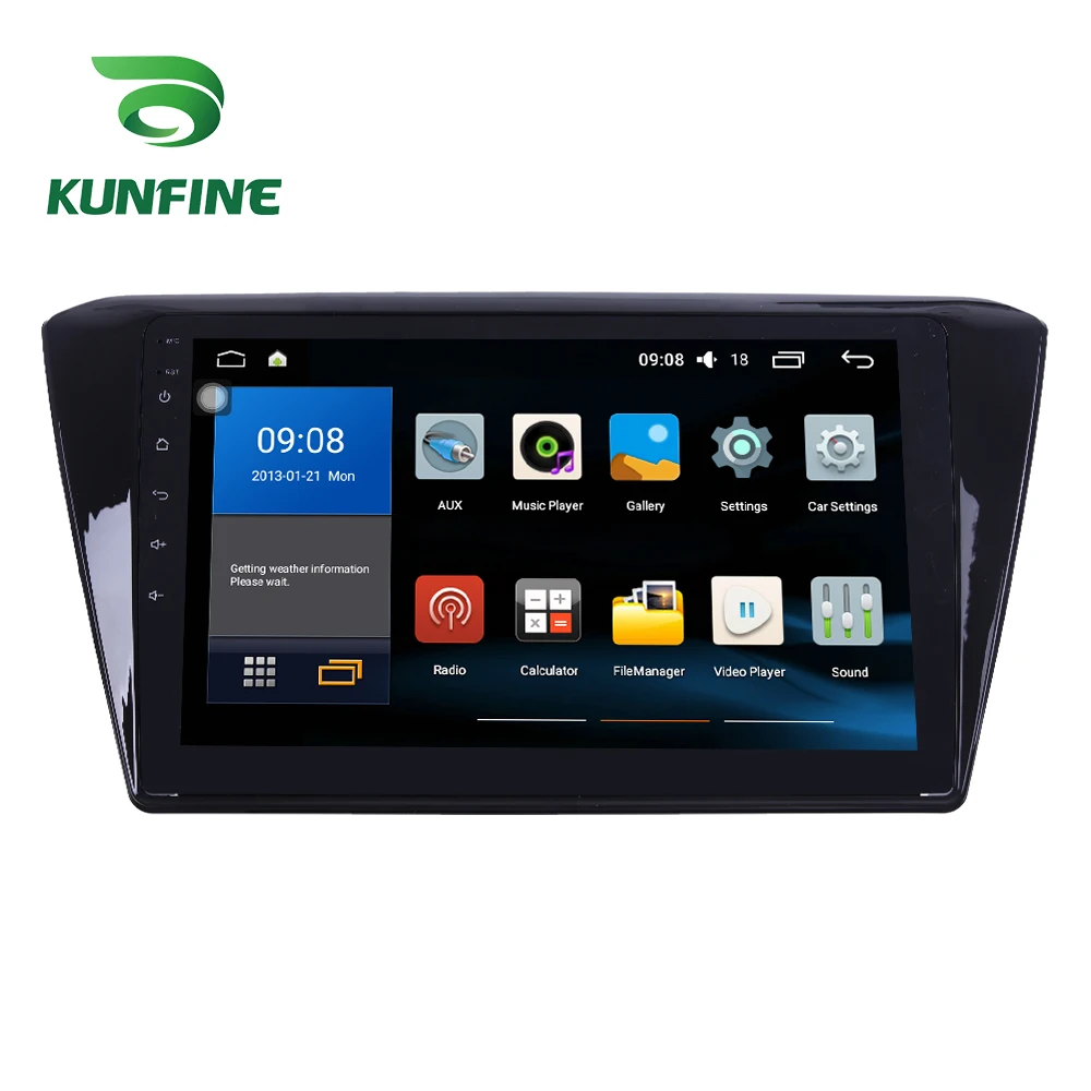 Восьмиядерный 1024*600 Android 8 1 автомобильный DVD GPS навигационный плеер Deckless стерео для