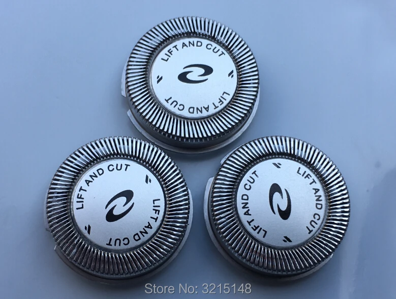 3 шт. Двухслойное лезвие HQ64 Сменное для бритвы philips HQ54 HQ5705 HQ5715 HQ5710 HQ6070 HQ6071 HQ6073 HQ7310