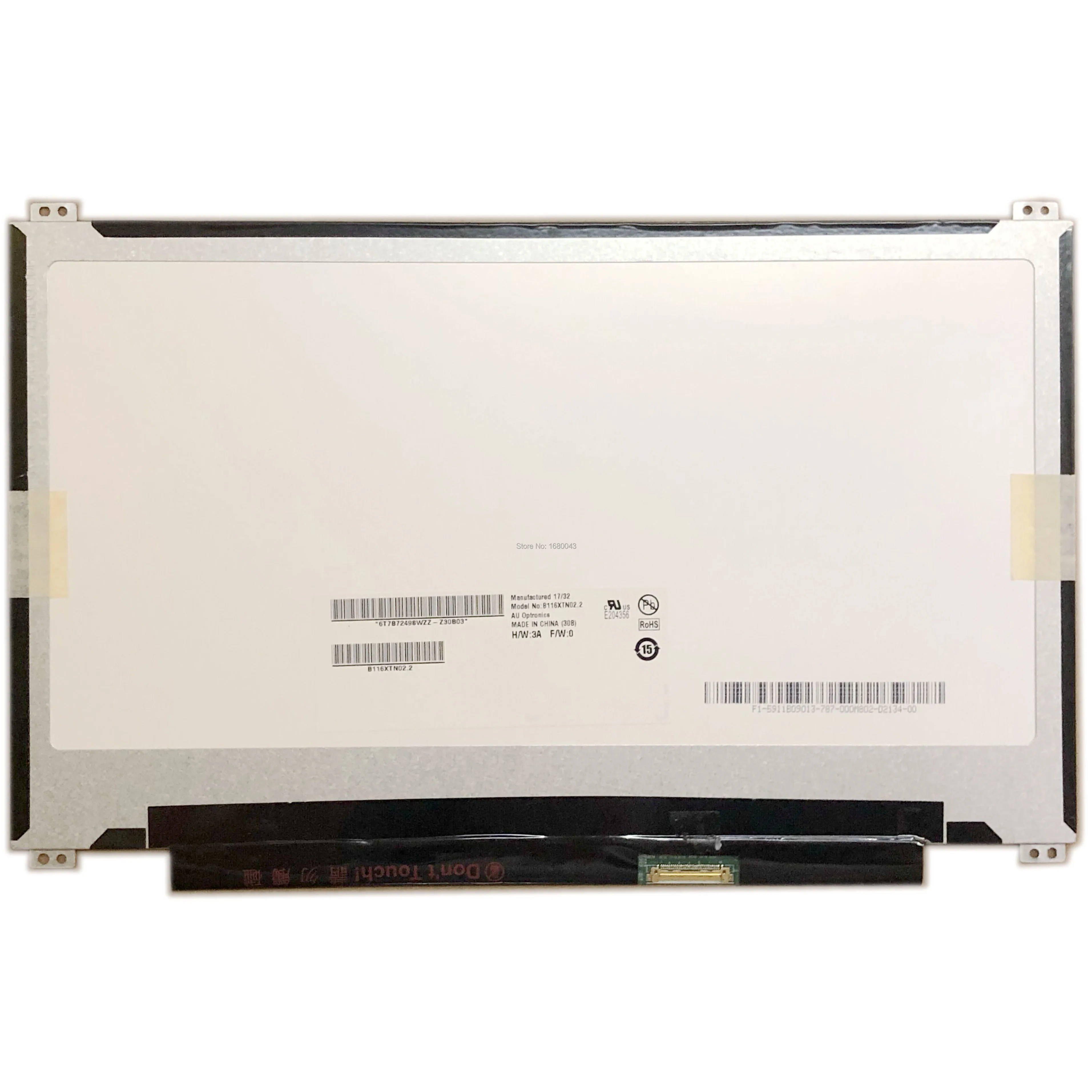 B116XTN02.2 подходит N116BGE EA2 EB2 B116XTN01.0 E42 E32 B116XTN02.3 вверх + вниз винт отверстия|ЖК-экран для