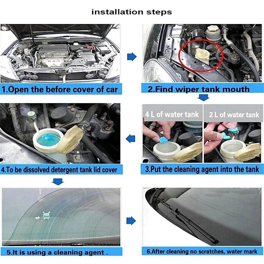 Многофункциональный Одноцветный очиститель для автомобиля уход за ветровым