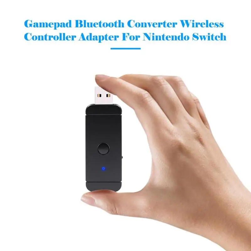 Преобразователь Bluetooth беспроводной адаптер геймпада совместим с Nintend