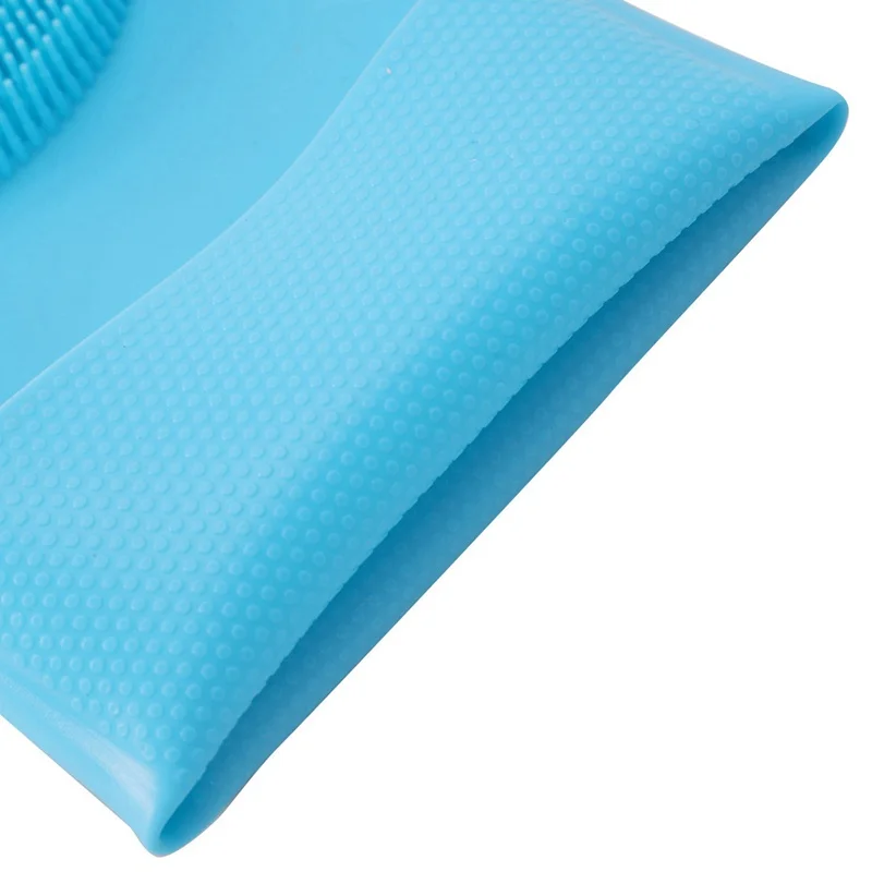 Многоразовый силикон перчатки с щетка для лица (13 6 дюймов большой) термостойкие