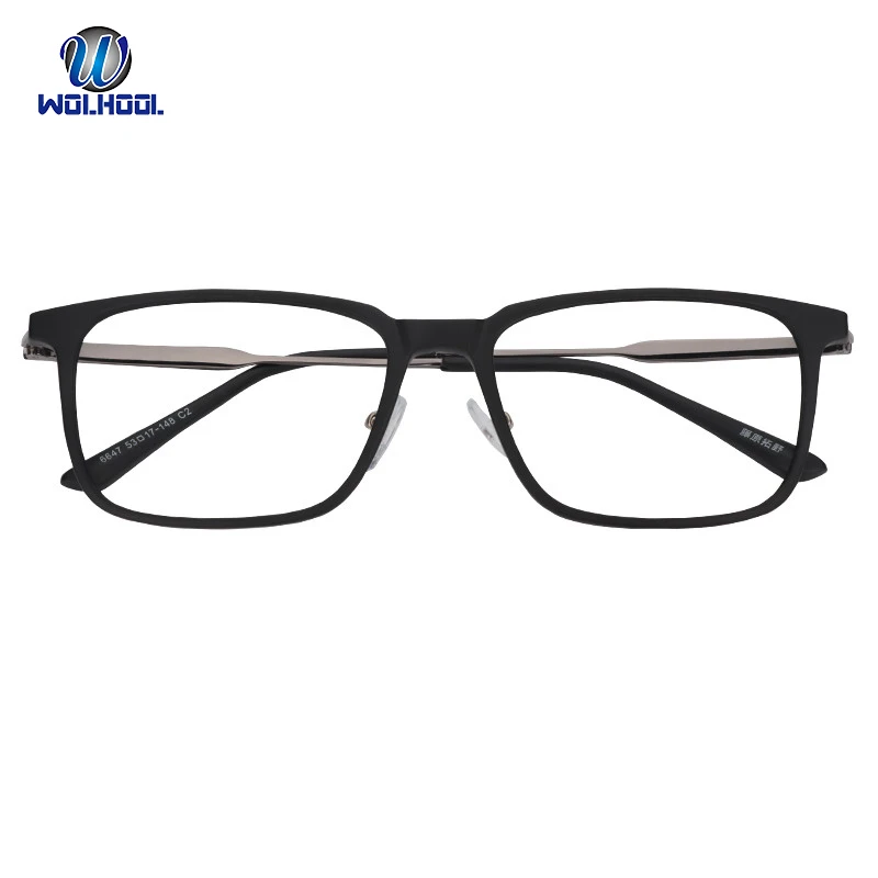 Titanium Square Eyeglasses Men Women Myopia Nerd Glasses Frames Reading Prescription Eyewear for Drop Shpping |