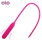 Кольца для пениса IKOKY Plug, силиконовые расширители уретры 5,5 мм, вибратор, катетеры, мастурбатор, секс-игрушки для мужчин