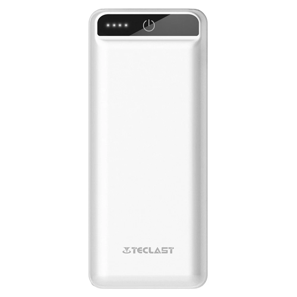 Teclast A20 power Bank 20000mAh 2 USB 5V 2.1A выход Встроенный умный IC легкий для планшета/внешний