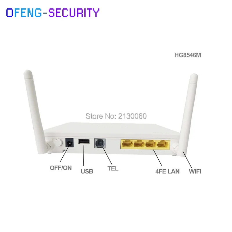 99% новый huawei GPON ONU hg8546m 4FE + 1TEL USB wifi английская прошивка ONT|Коробки передач и кабели| |