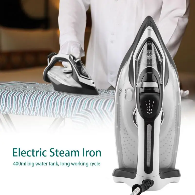Горячая вода ЕС штекер 220V 2200W паровой Утюг 3 Скорость Электрический утюг