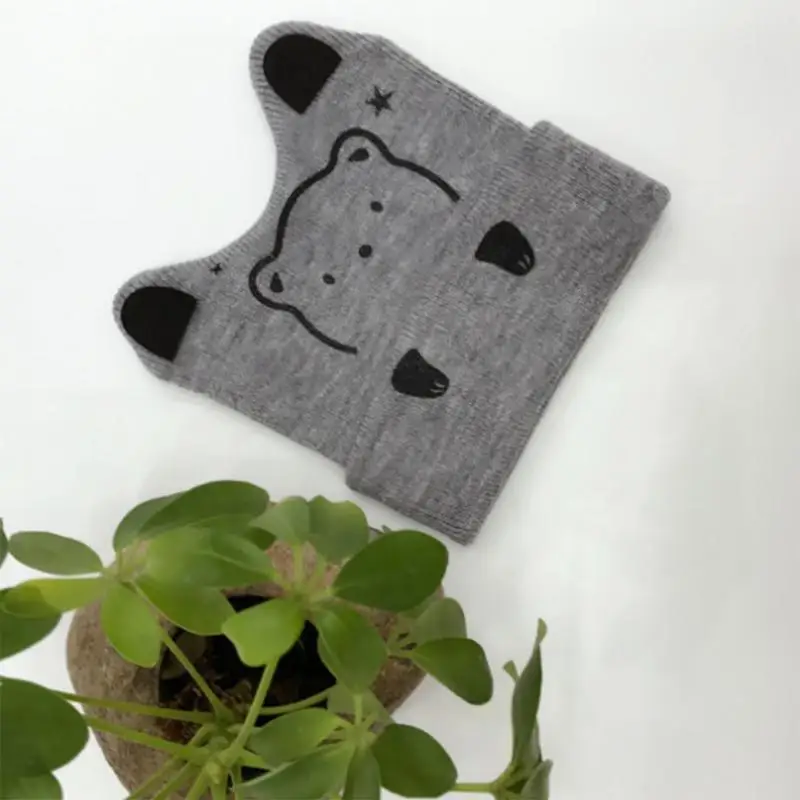 Autumn And Winter New Baby Knit Hat Children Unisex Cute Cartoon Bear Hedging Cap Warm Antifreeze Wool | Детская одежда и обувь