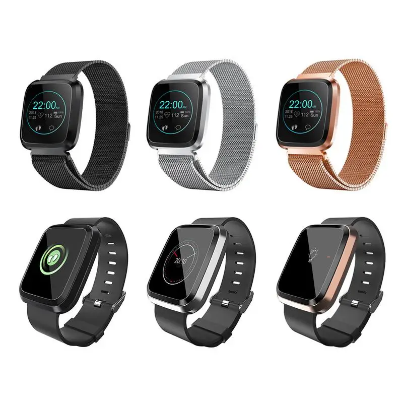 Модные Смарт часы для Samsung Android IOS умные с цветным экраном мужчин и женщин фитнес