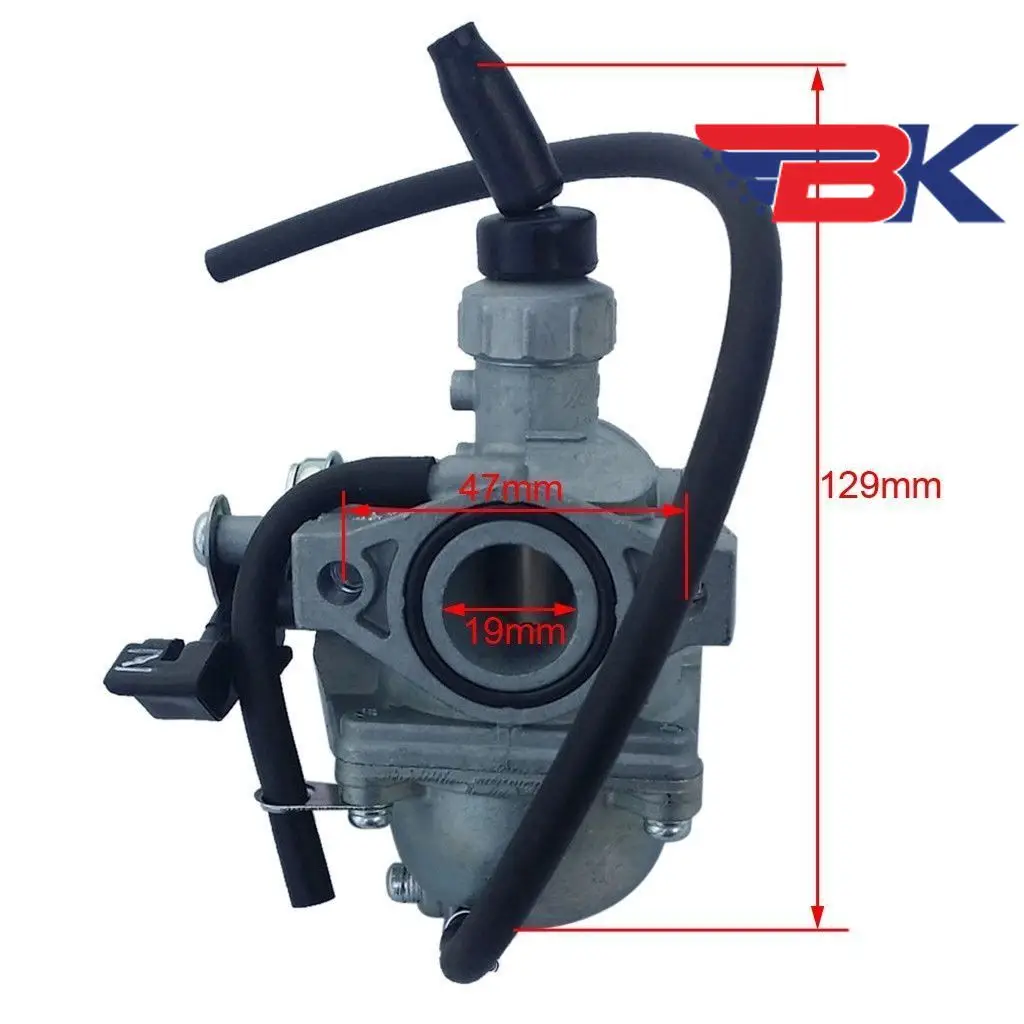 Карбюратор Mikuni VM16 PZ19 19 мм карбюратор для внедорожника квадроцикла 70cc 90cc 110cc