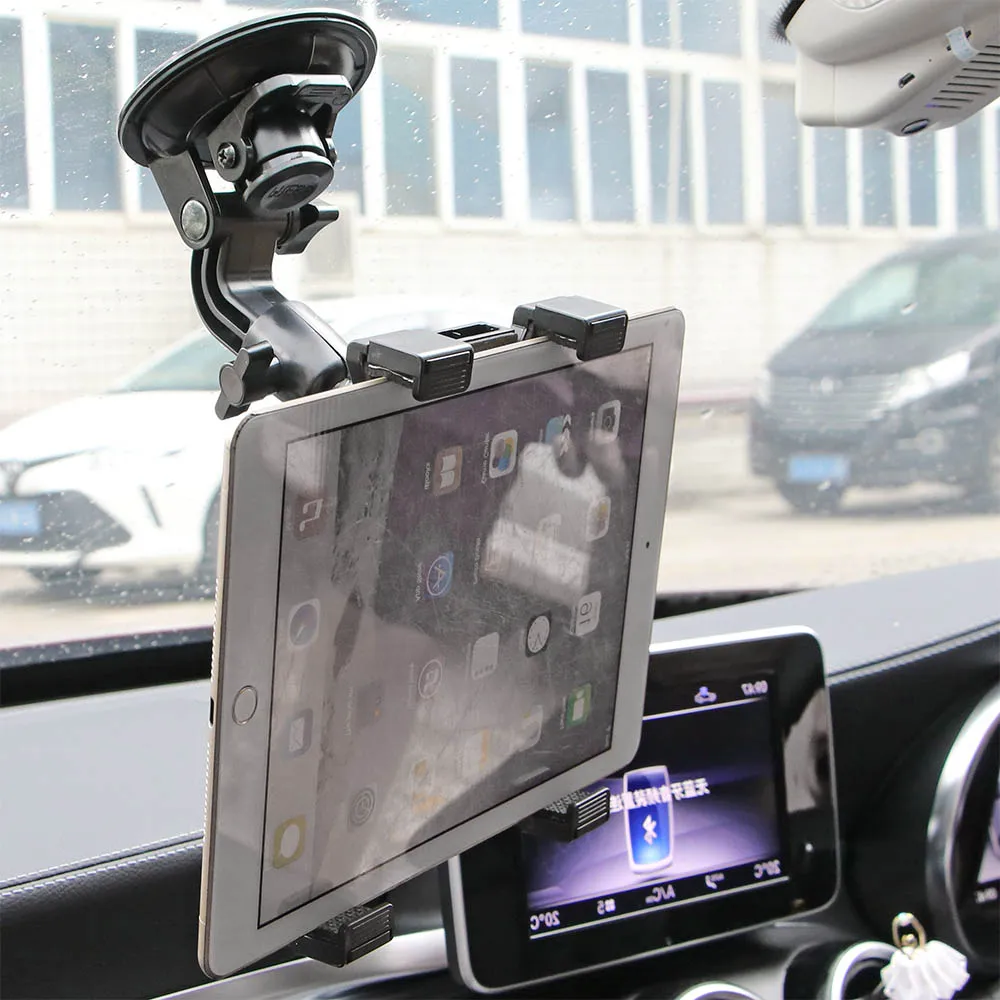Автомобильный держатель для планшета универсальная подставка на лобовое стекло