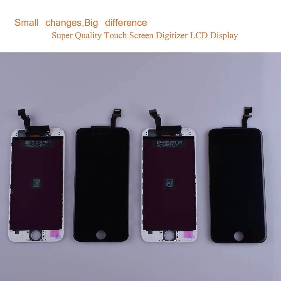 10 шт./лот для Apple iphone 6 Полный ЖК-дисплей сенсорный экран дигитайзер панель Pantalla