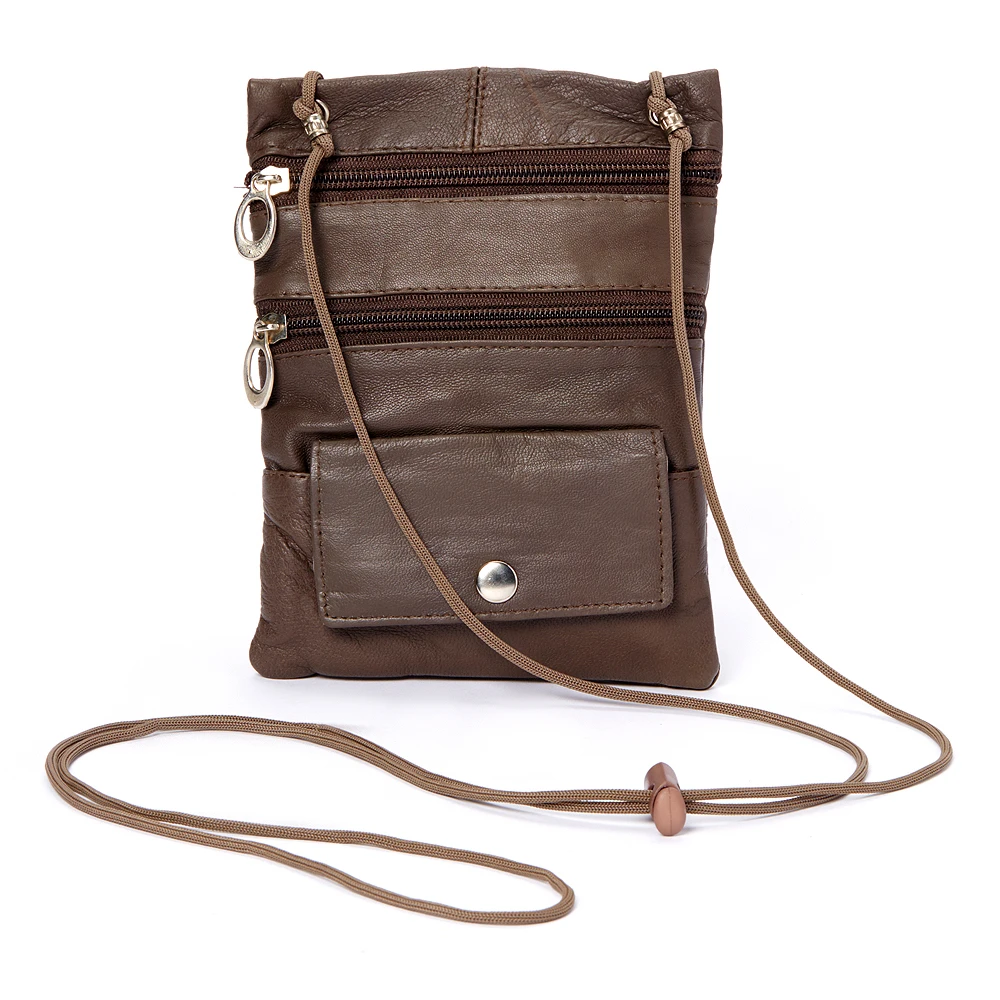 Handcrafted Leather Crossbody Purse Bag |