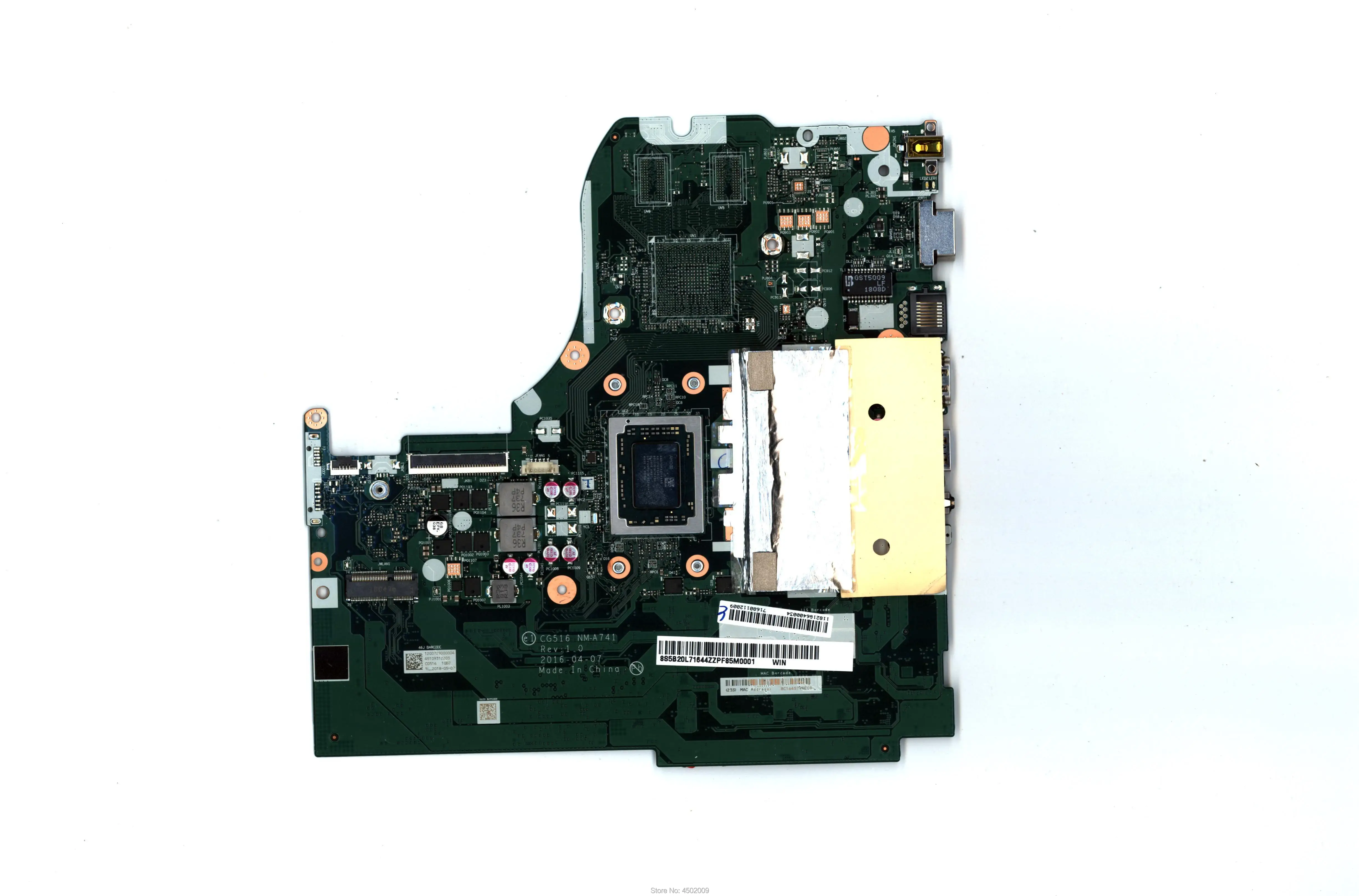 Для lenovo Ideapad 310 15ABR NM A741 5B20L71644 материнская плата для ноутбука с A12 9700P cpu 4G RAM 100%