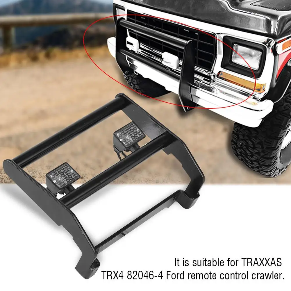 Передний бампер светодиодный светильник кой для TRAXXAS TRX4 82046-4 RC Crawler автомобиль с