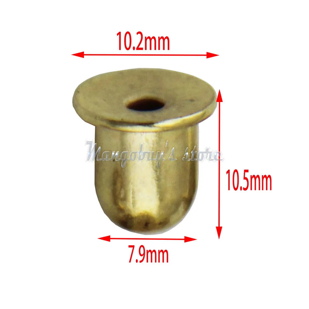 10 Pieces 4.2-8mm Push Button Spring For 12-50mm Round Tube Locking Pin Mounting Clips Tent Pole Kayak Accessories | Спорт и
